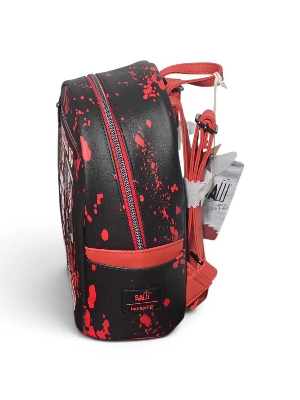 Loungefly Saw Billy Puppet I Want to Play a Game Mini Backpack Nwt - Picture 2 of 4